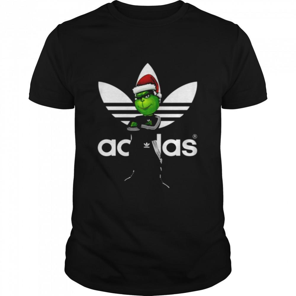 The Grinch Santa Adidas Christmas 2021 Shirt